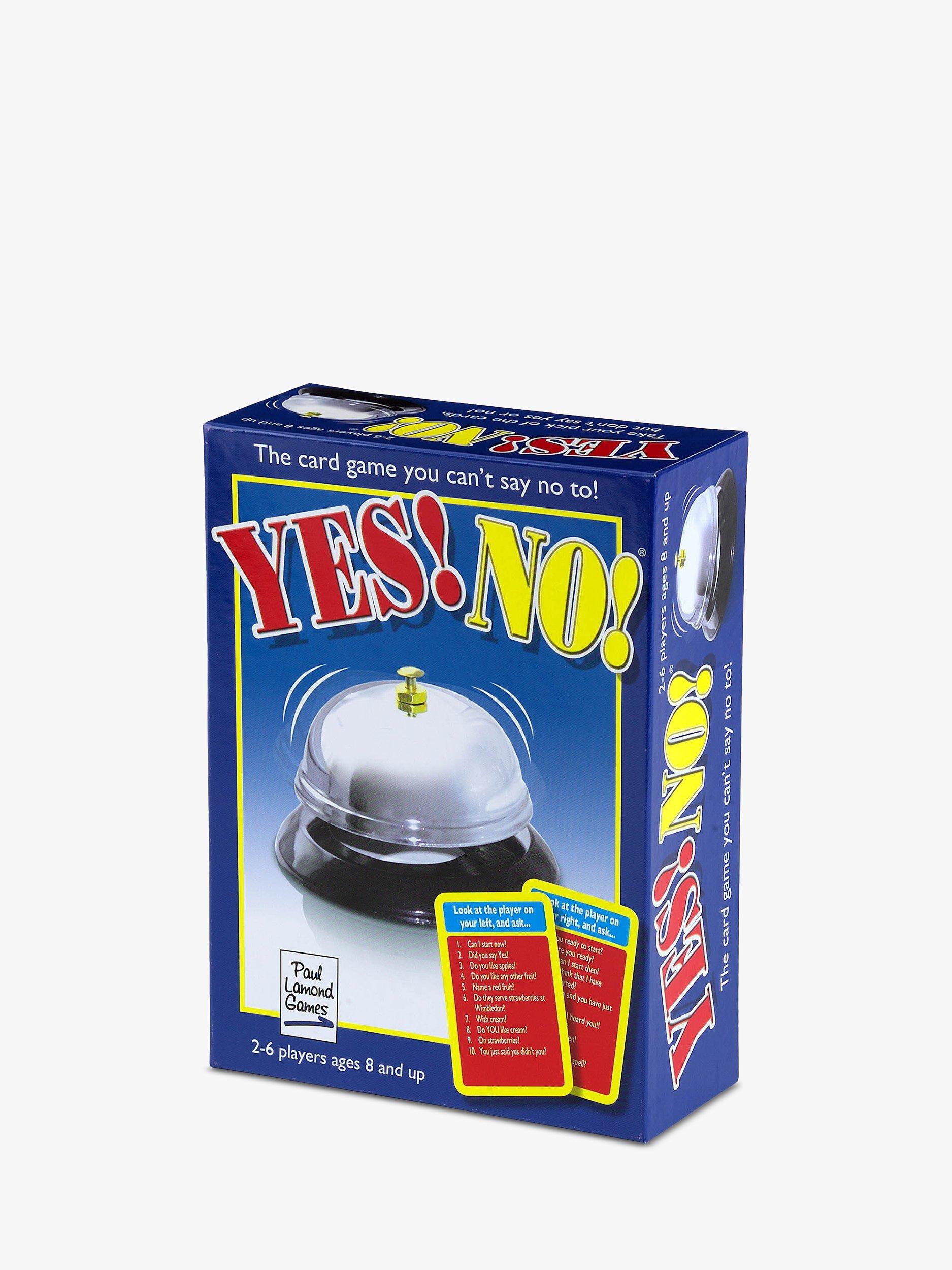 University Games Yes/No Card Game with bell (British brand)