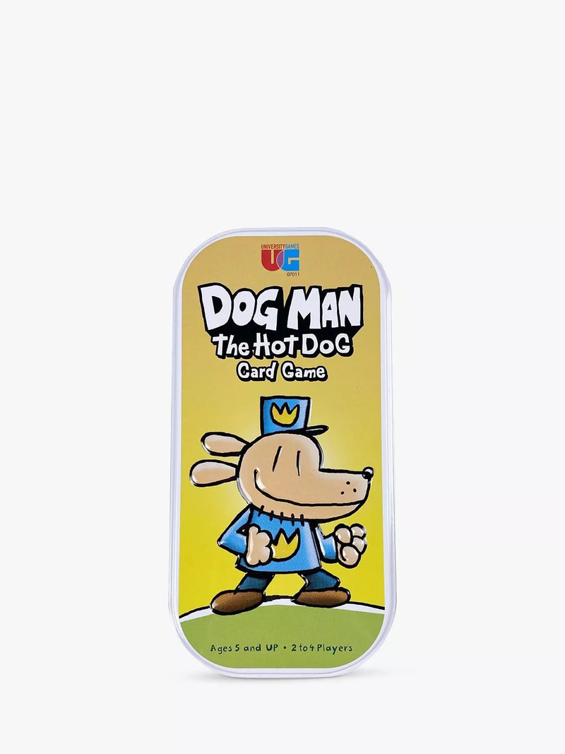 University Games Dog Man card game in tin (British brand)