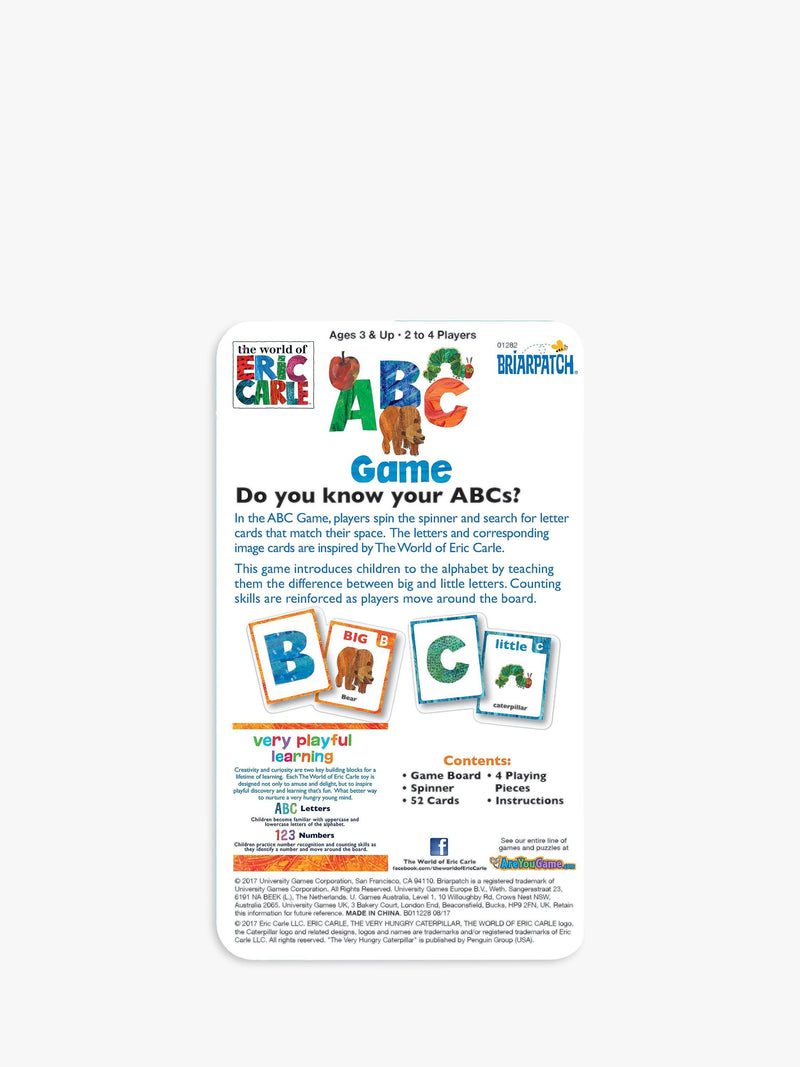 University Games Very Hungry Caterpillar ABC board game, imported from the UK