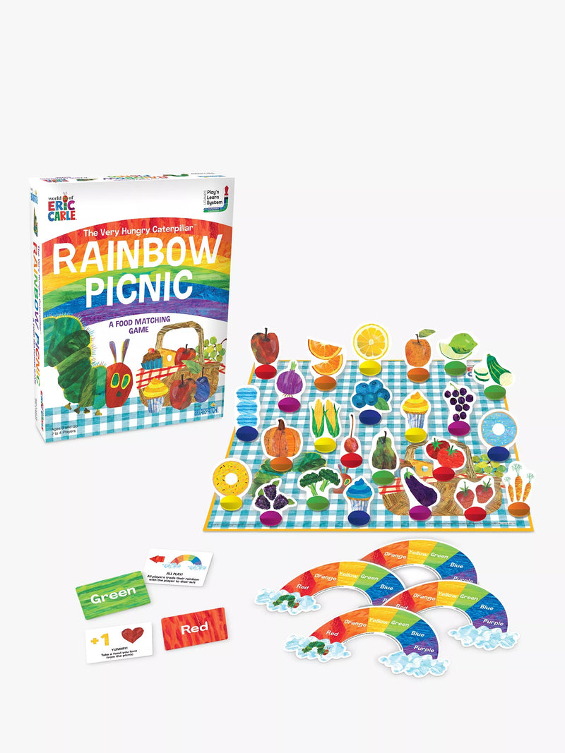 University Games Hungry Caterpillar Rainbow Picnic Game - British product