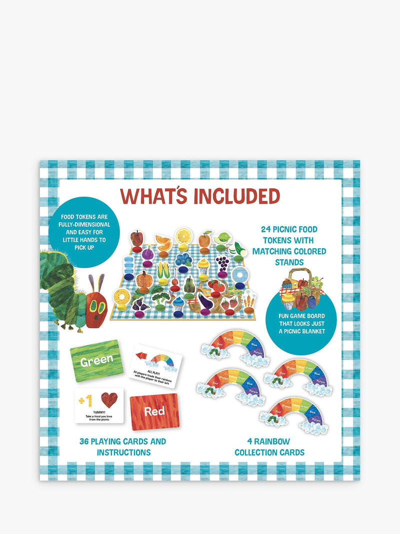 University Games Hungry Caterpillar Rainbow Picnic Game - British product