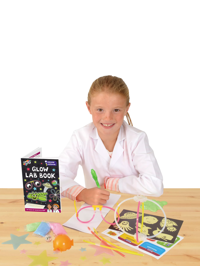 Galt Glow Lab STEM set glow experiments British product
