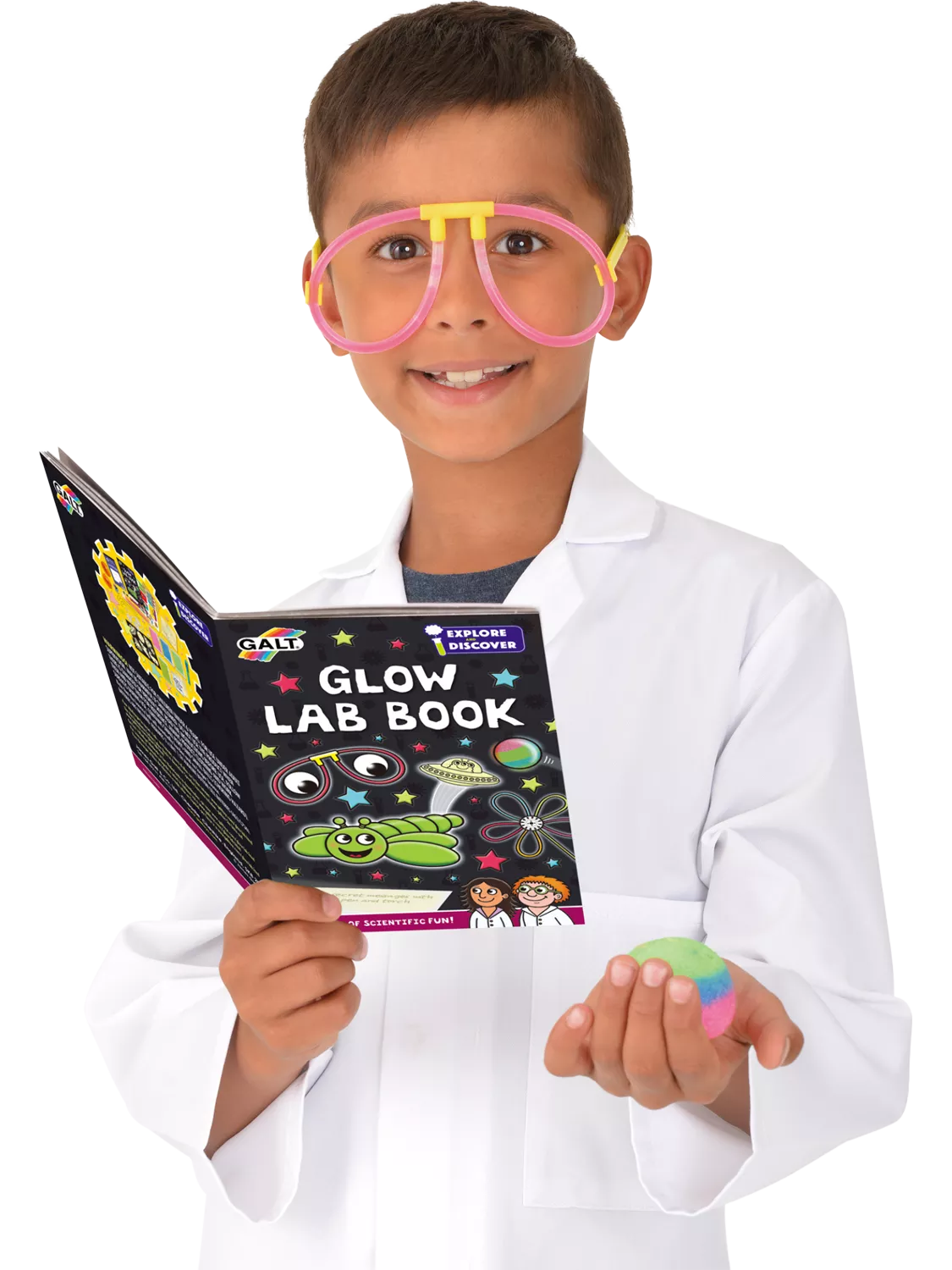 Galt Glow Lab STEM set glow experiments British product