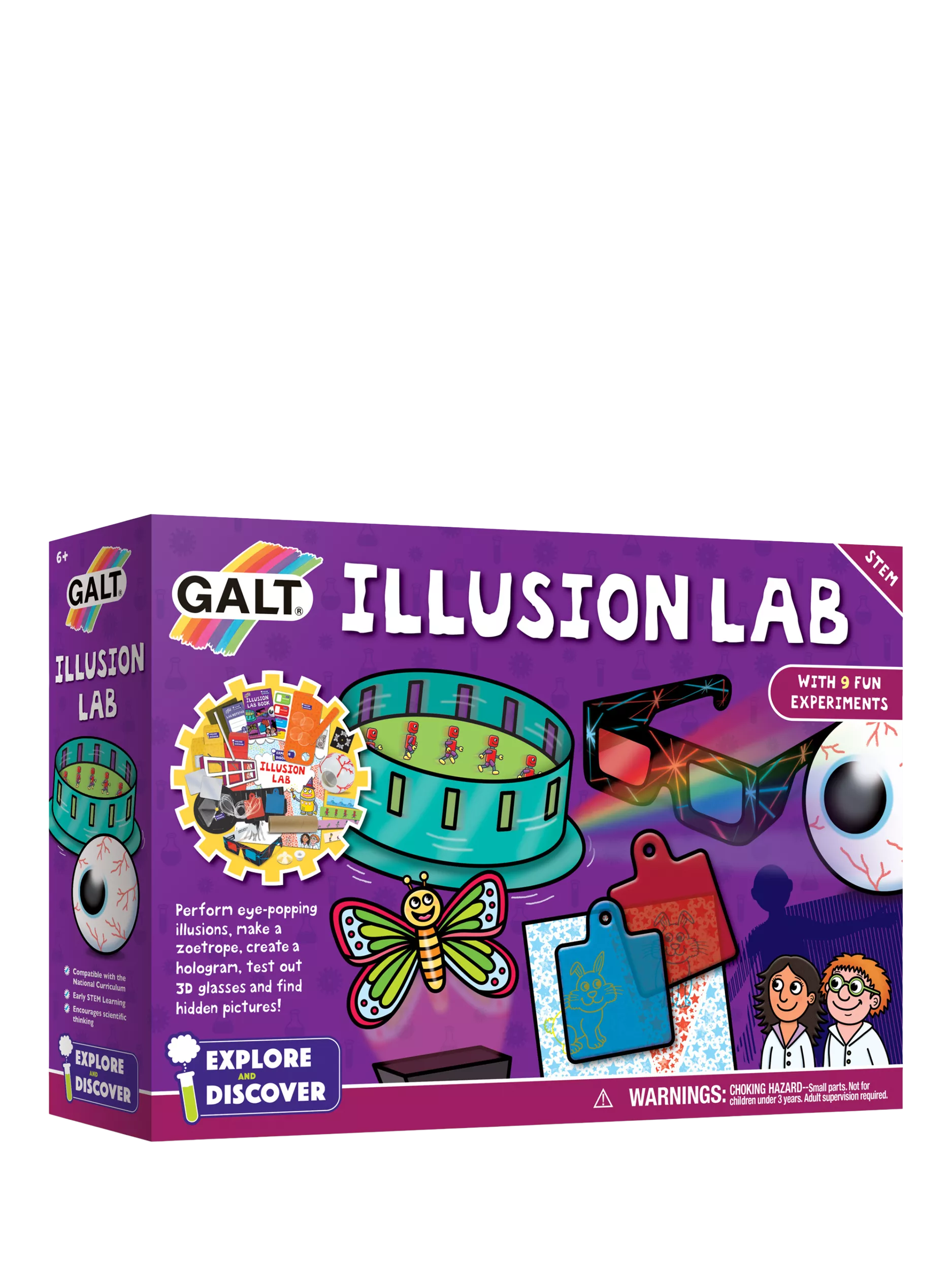 Galt Illusion Lab science kit, UK version