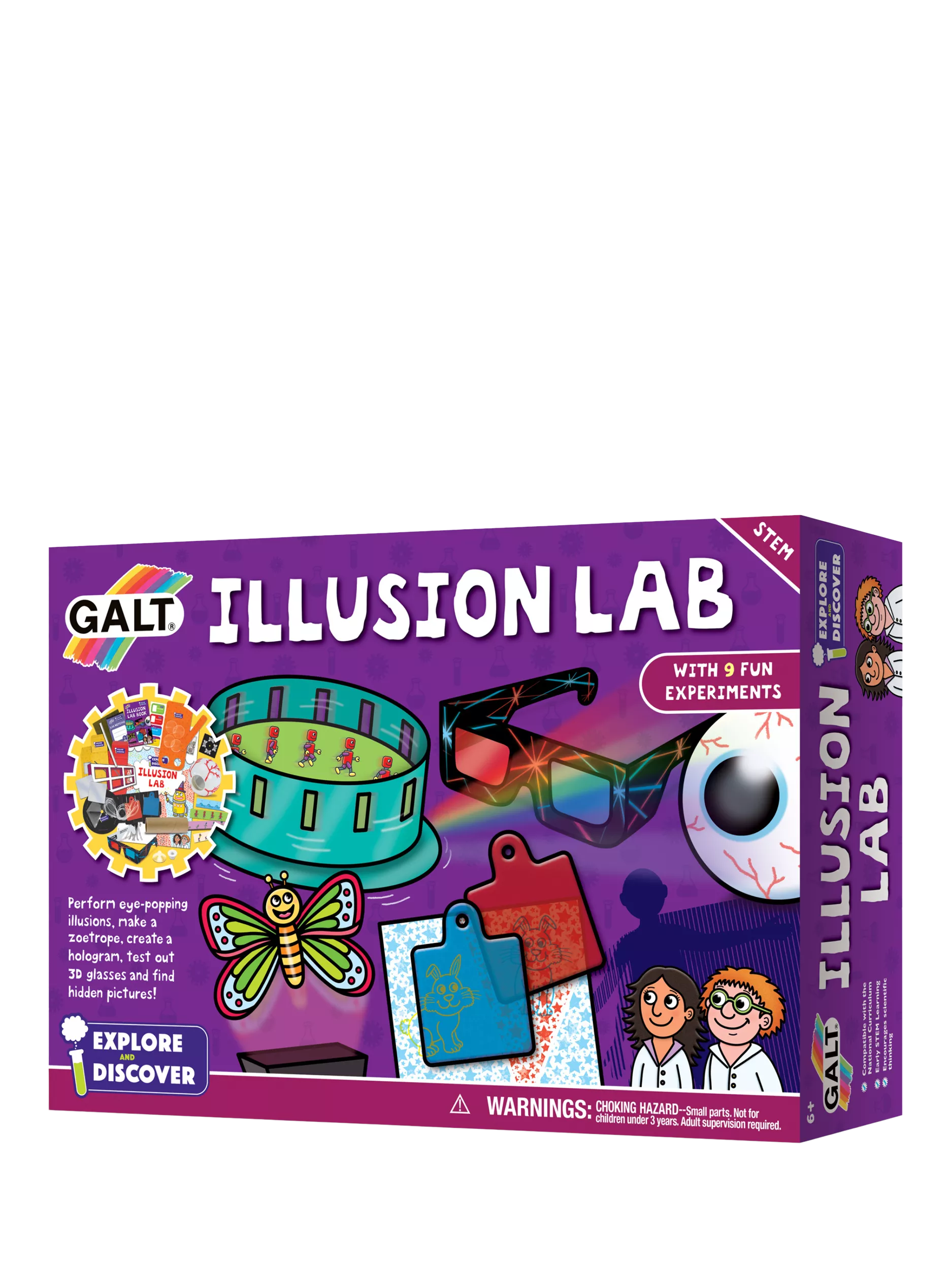 Galt Illusion Lab science kit, UK version