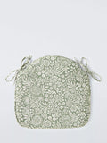 John Lewis Hidcote Seat Pad, Green