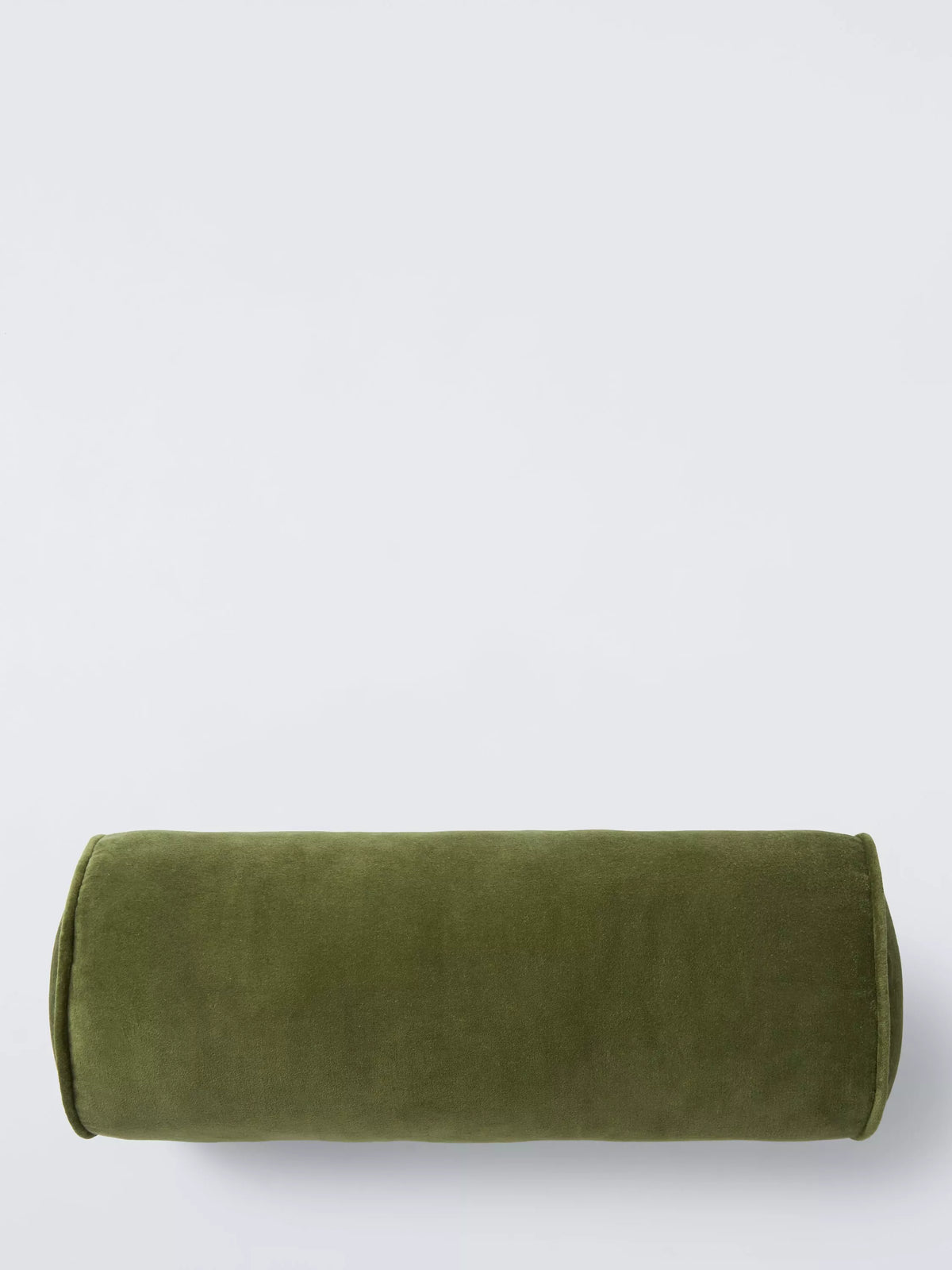 John Lewis cotton velvet bolster cushion L55cm - British product