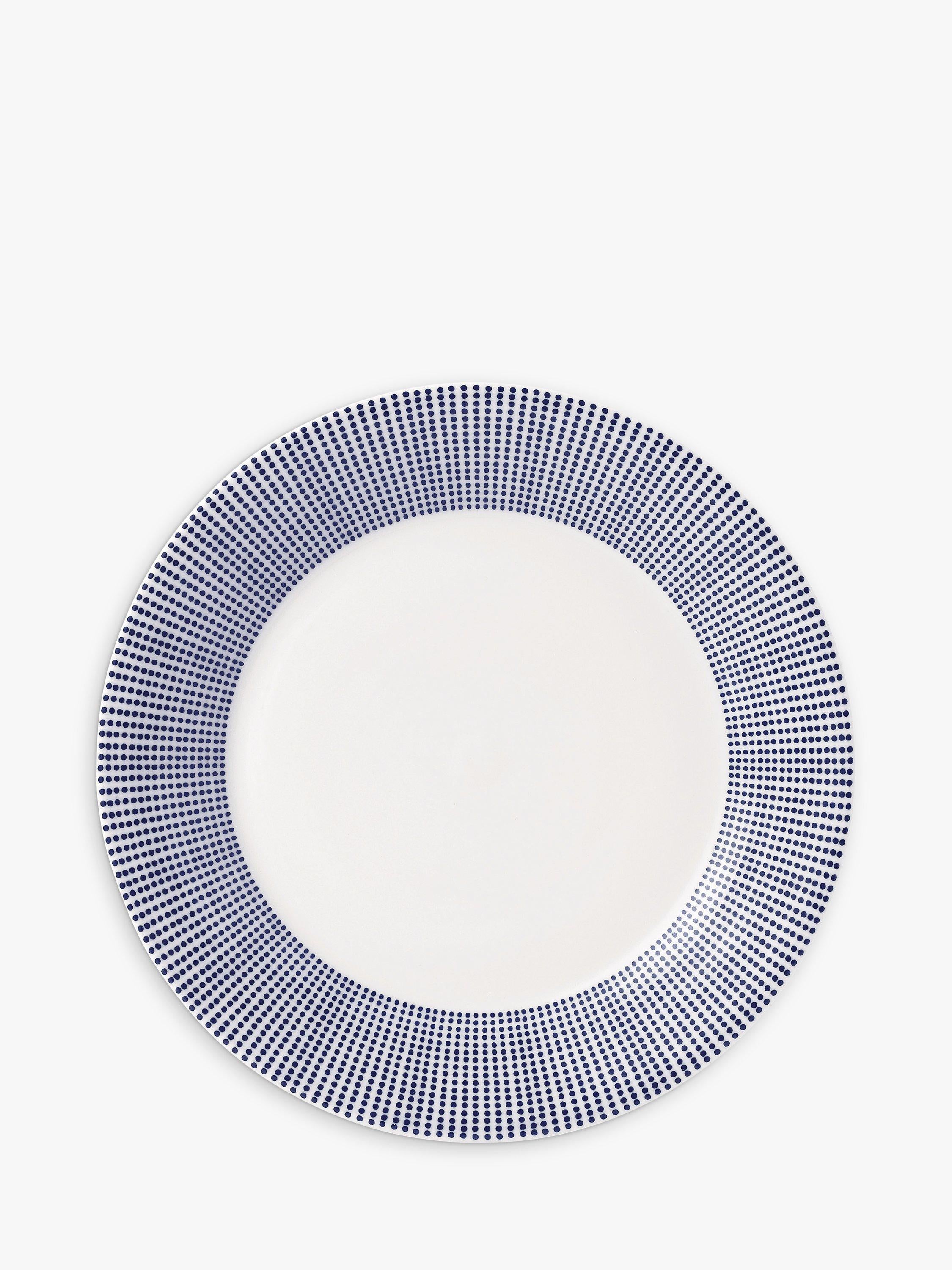 Royal Doulton Pacific dot porcelain dinnerware set blue 16 piece (British brand)