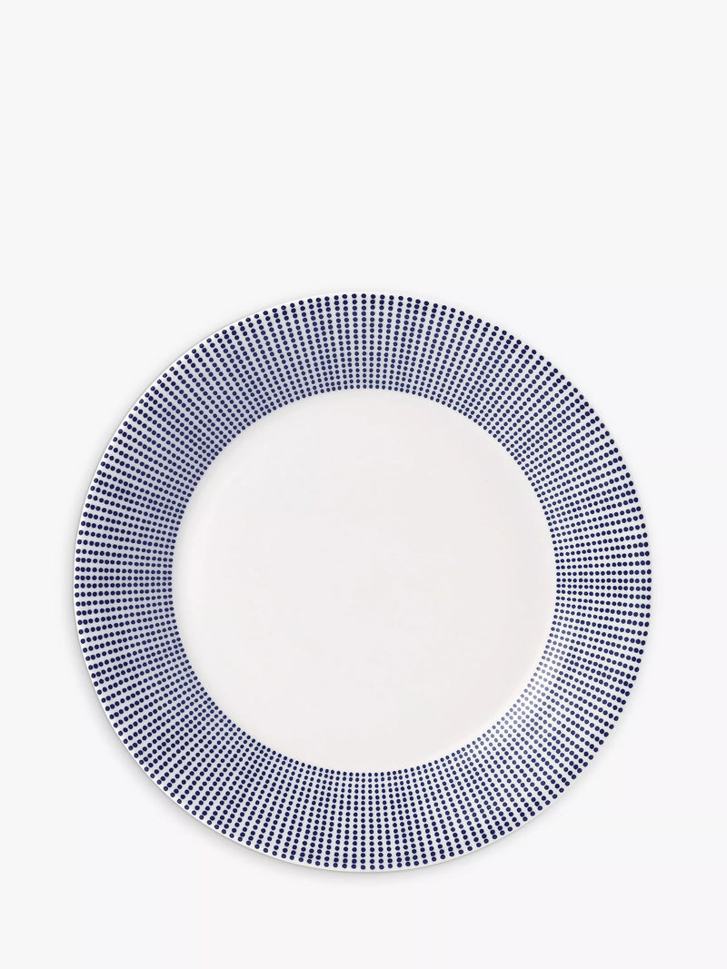 Royal Doulton Pacific dot porcelain dinnerware set blue 16 piece (British brand)