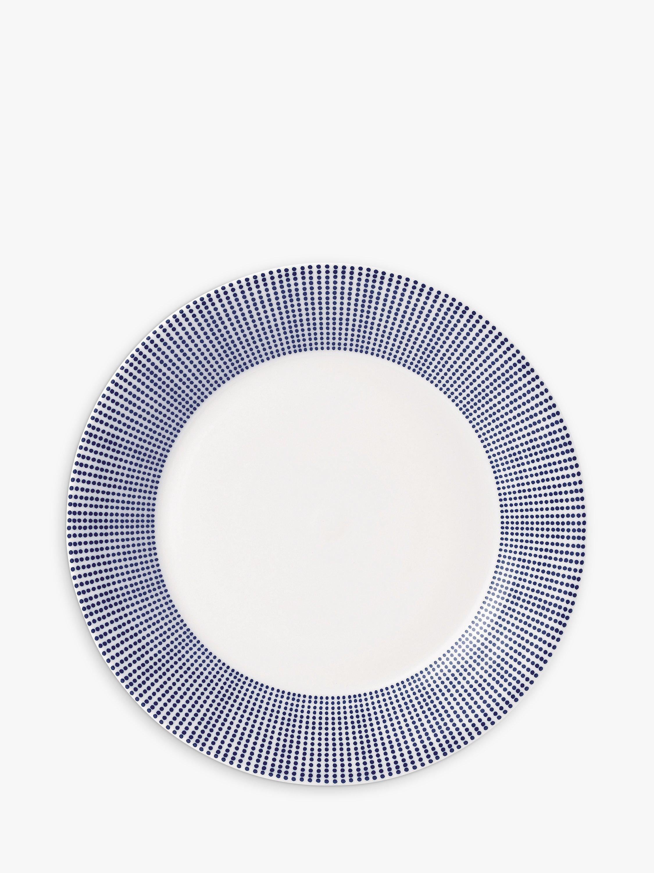 Royal Doulton Pacific dot porcelain dinnerware set blue 16 piece (British brand)