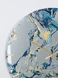 John Lewis marble print navy wall clock 50cm - British product