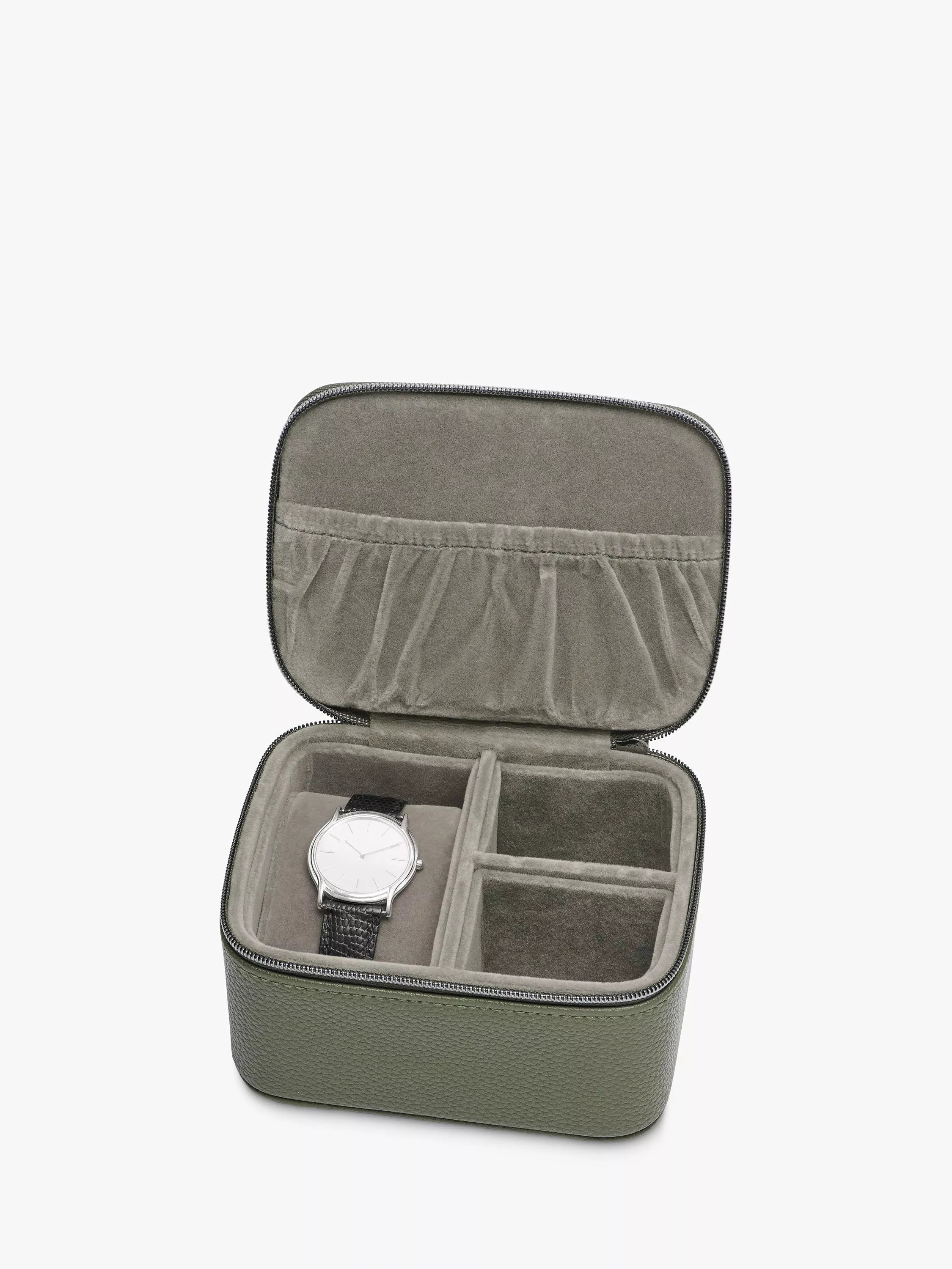 BARTLETT LONDON watch and jewellery travel box - British product