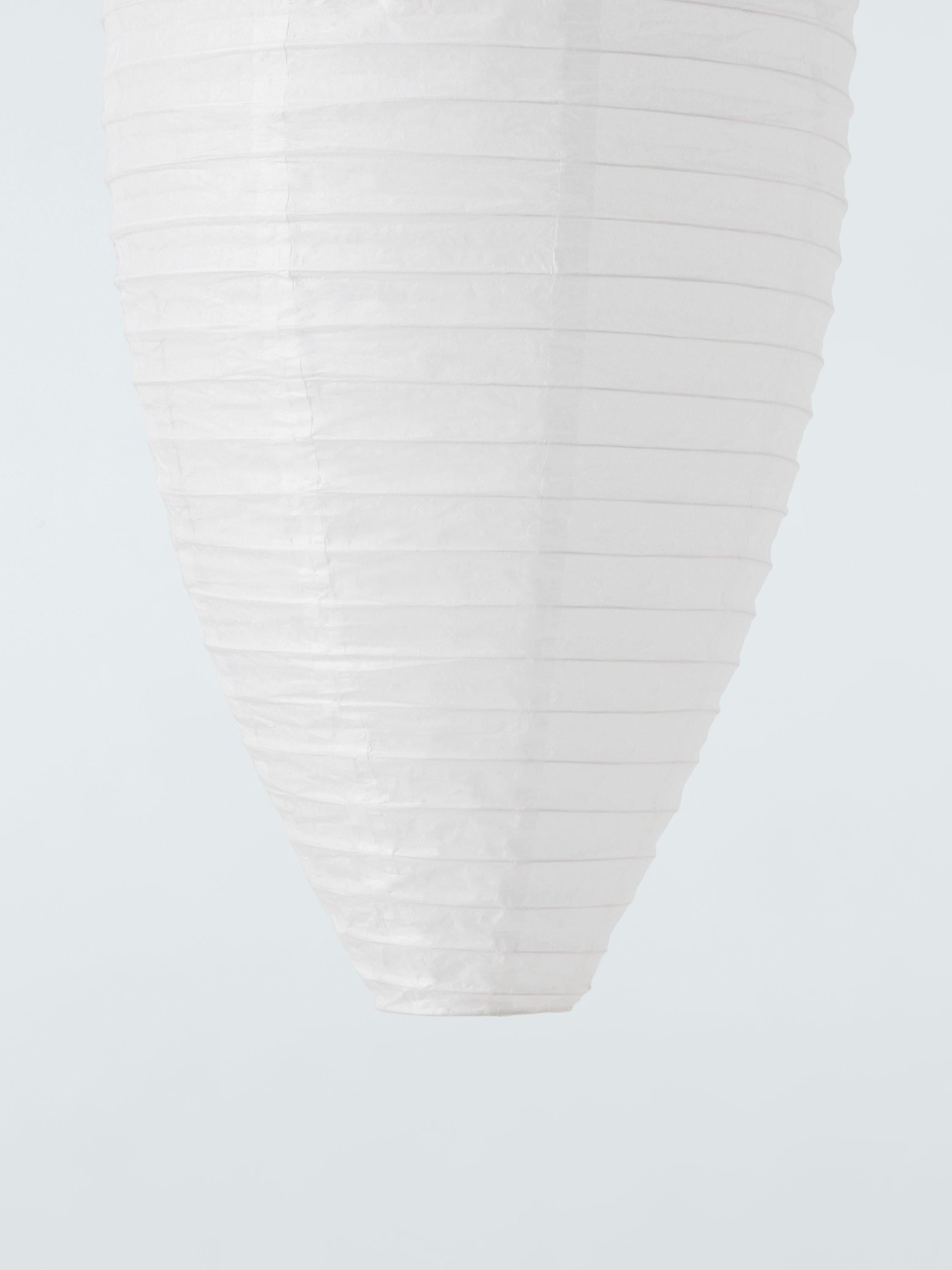 John Lewis oval paper ceiling shade 75x30cm - British product
