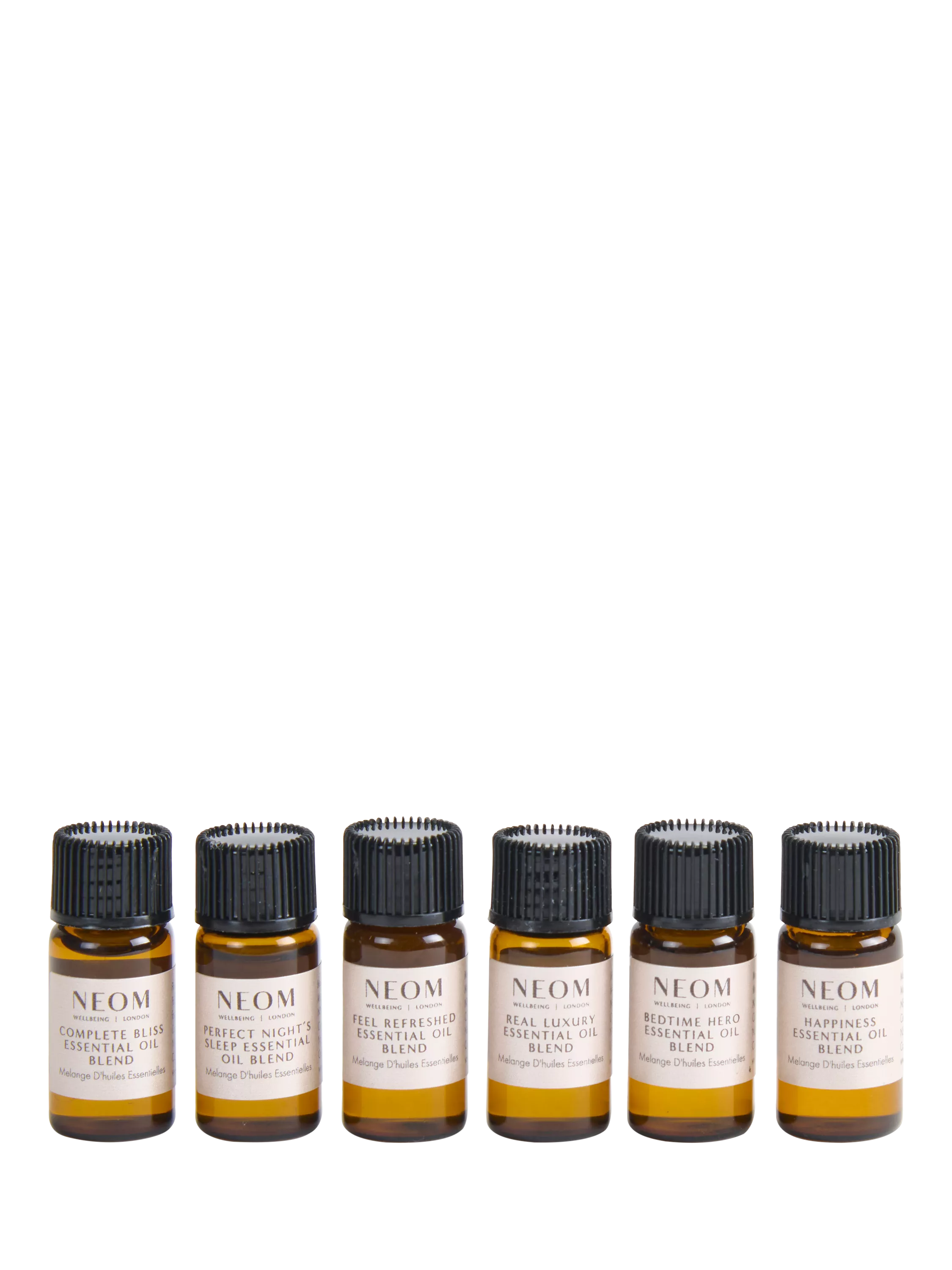 NEOM Wellbeing London essential oil discovery set 66g, imported from the UK