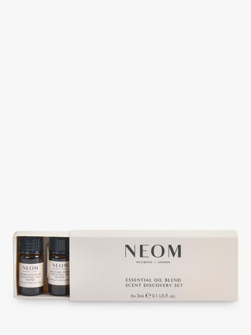 NEOM Wellbeing London essential oil discovery set 66g, imported from the UK
