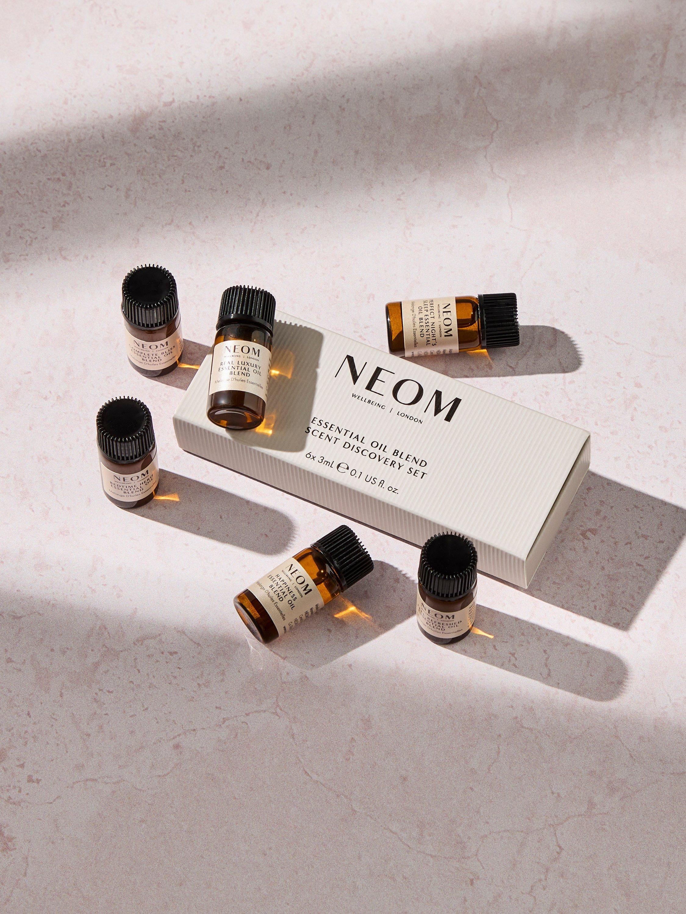 NEOM Wellbeing London essential oil discovery set 66g, imported from the UK