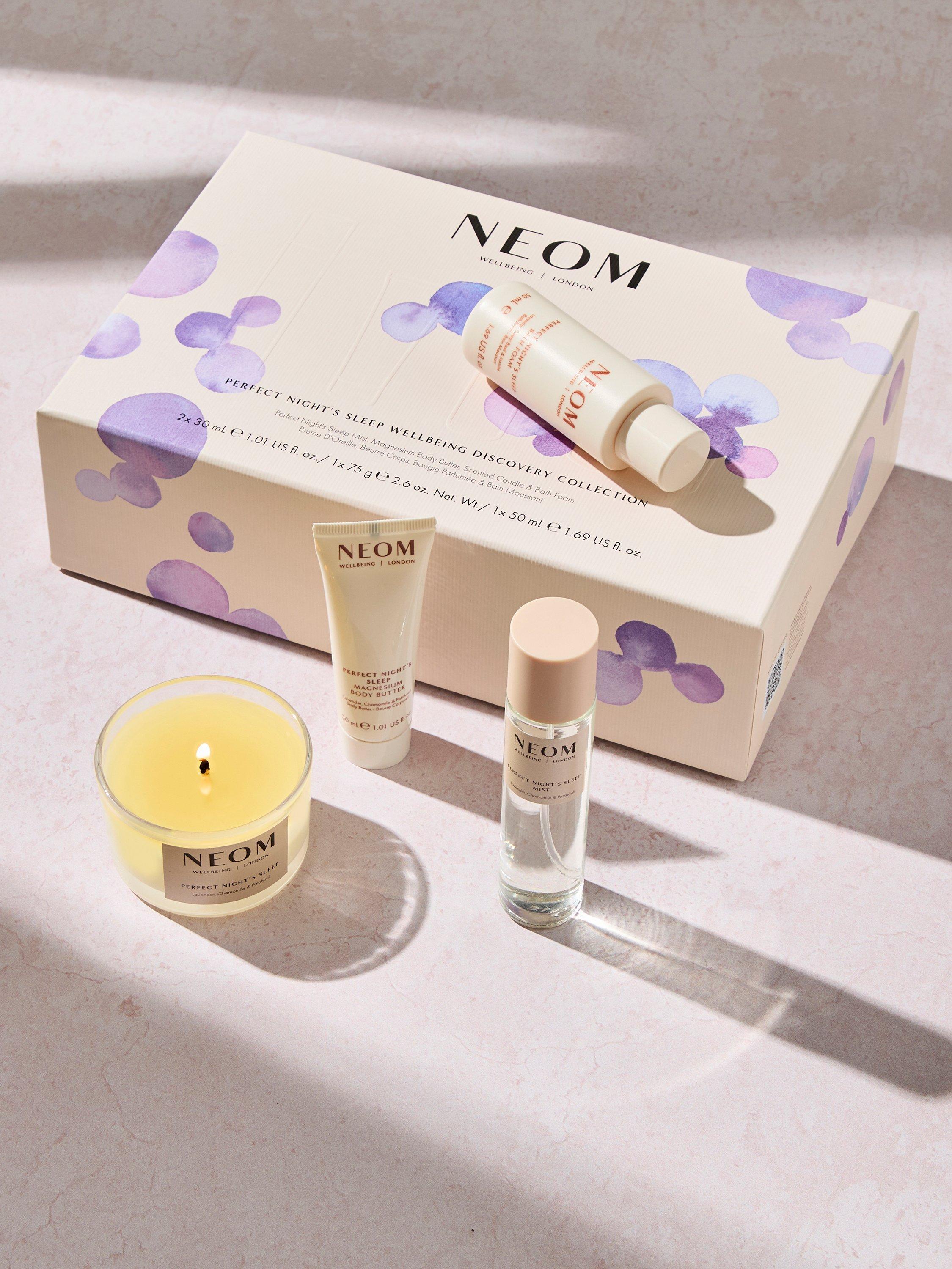NEOM Perfect Sleep Discovery Set sleep aid kit, imported from the UK