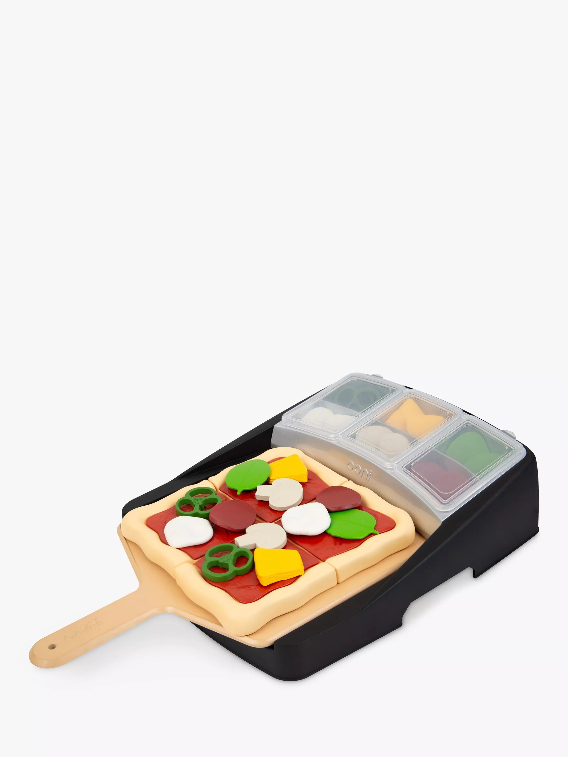 Casdon Ooni pizza topping station toy, imported from the UK