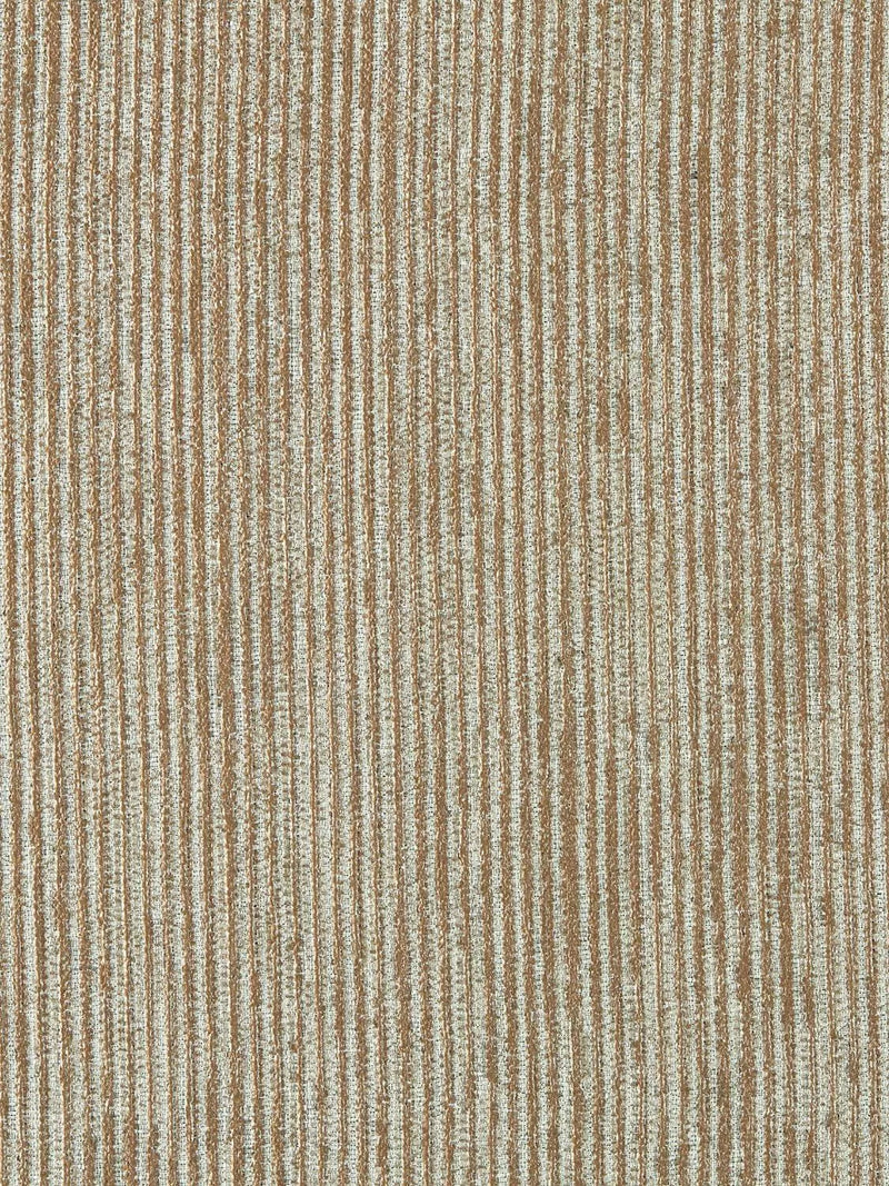 Clarke & Clarke Kalaya furnishing fabric linen-look metallic stripe (British brand)
