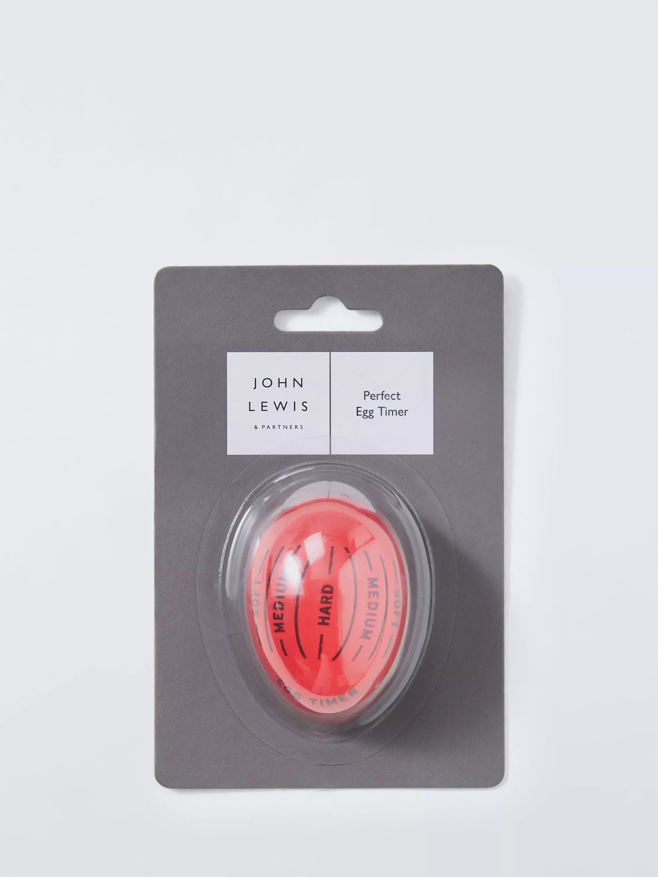 John Lewis Colour Changing Egg Timer Bright Red, UK version