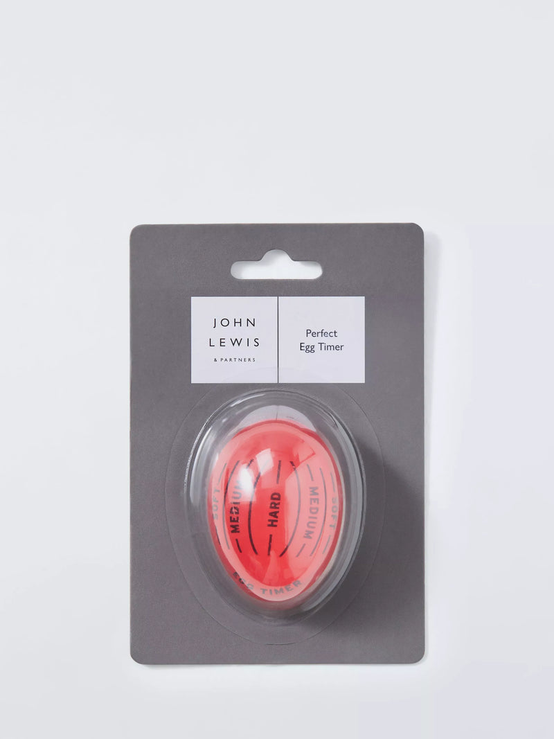 John Lewis Colour Changing Egg Timer Bright Red, UK version