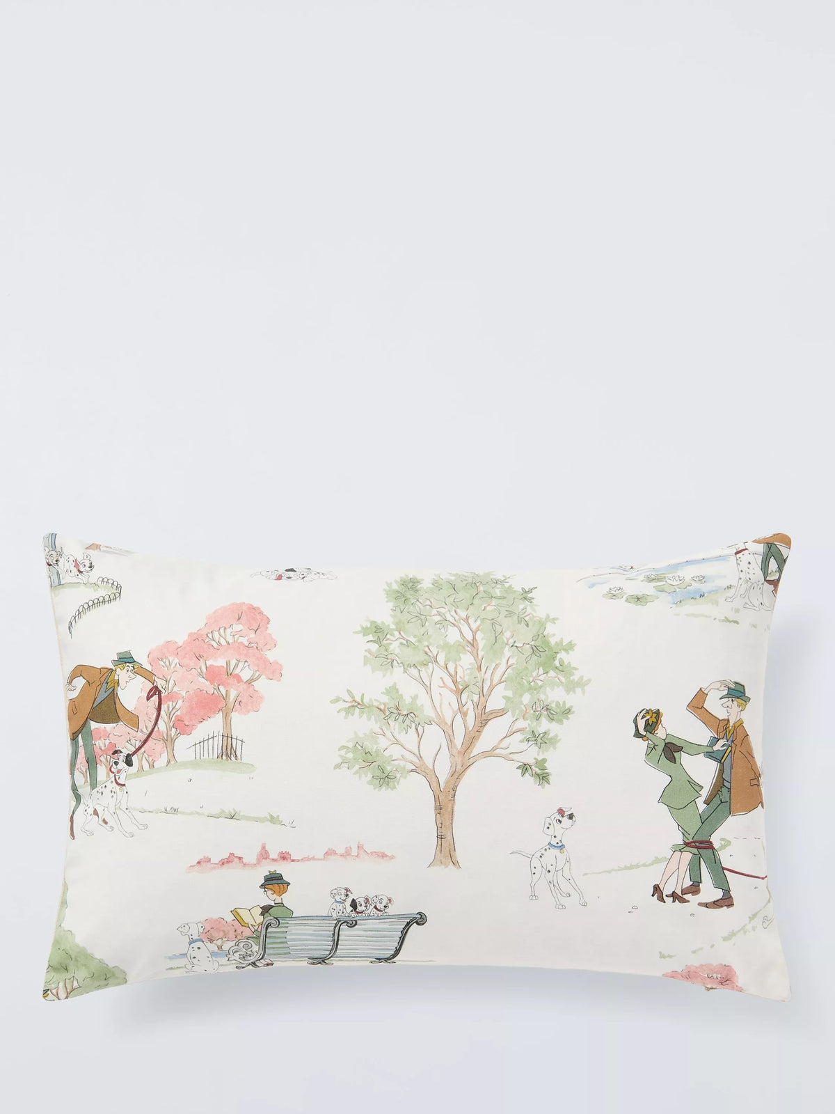 Disney and Sanderson 101 Dalmations cushion in multi-colour - British product