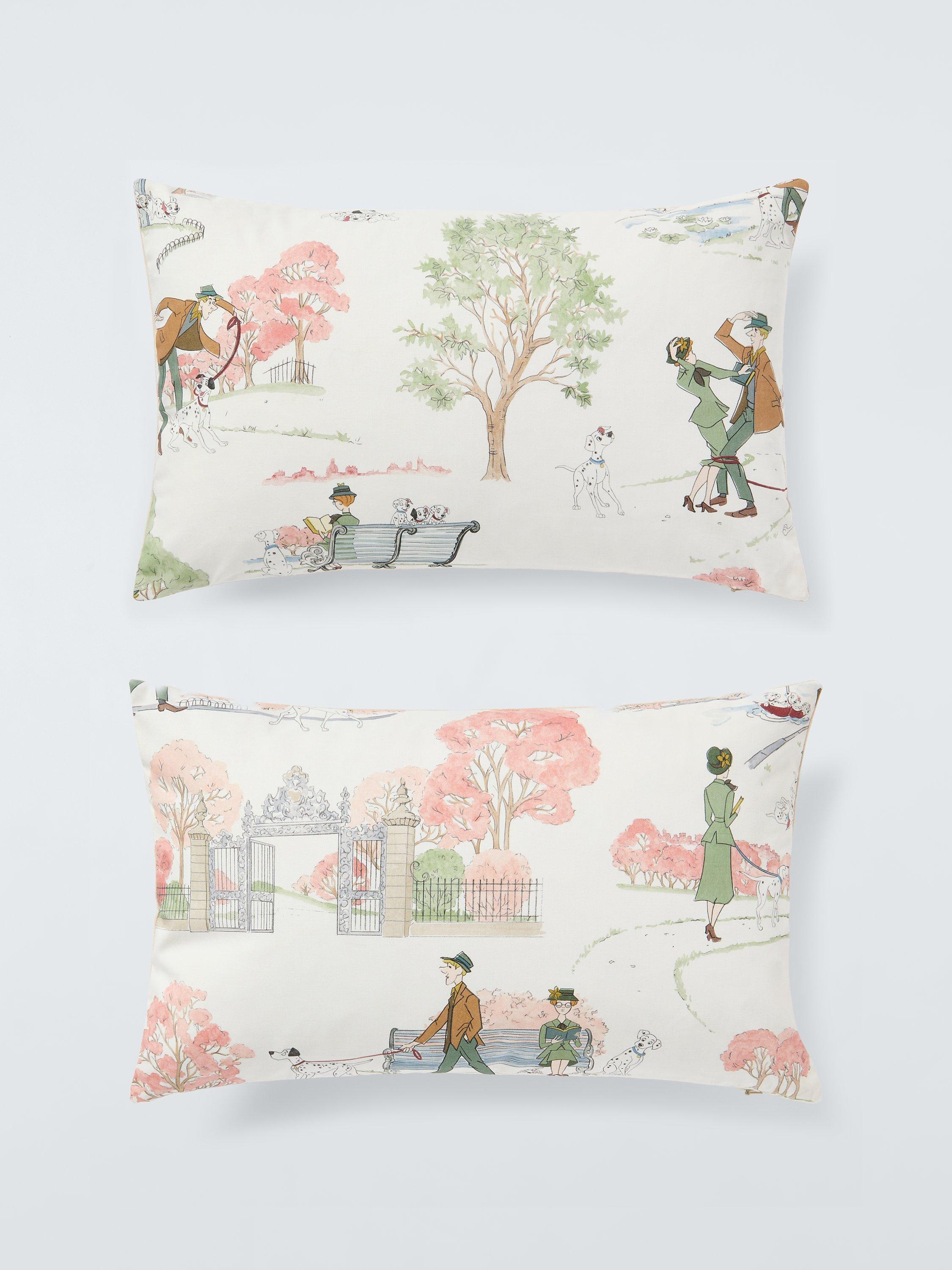 Disney and Sanderson 101 Dalmations cushion in multi-colour - British product