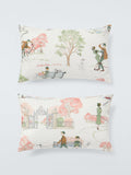Disney and Sanderson 101 Dalmations cushion in multi-colour - British product