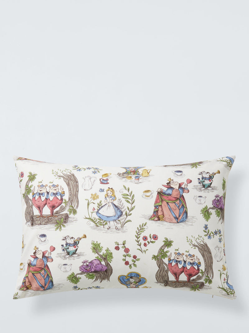 Disney Home x Sanderson Alice in Wonderland multi cushion - British product