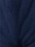 John Lewis Velvet Moroccan Round Cushion - Navy Blue
