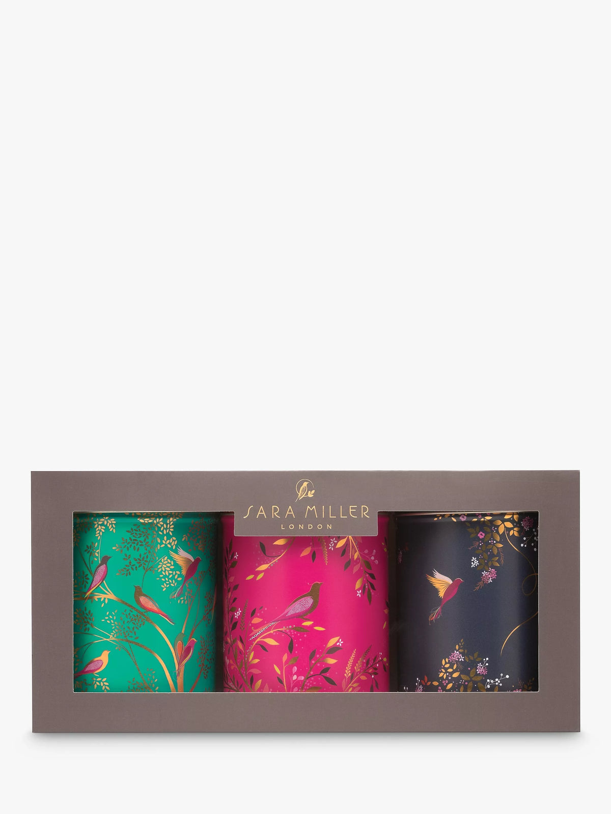 Sara Miller kitchen storage caddies assorted set of 3 (British brand)