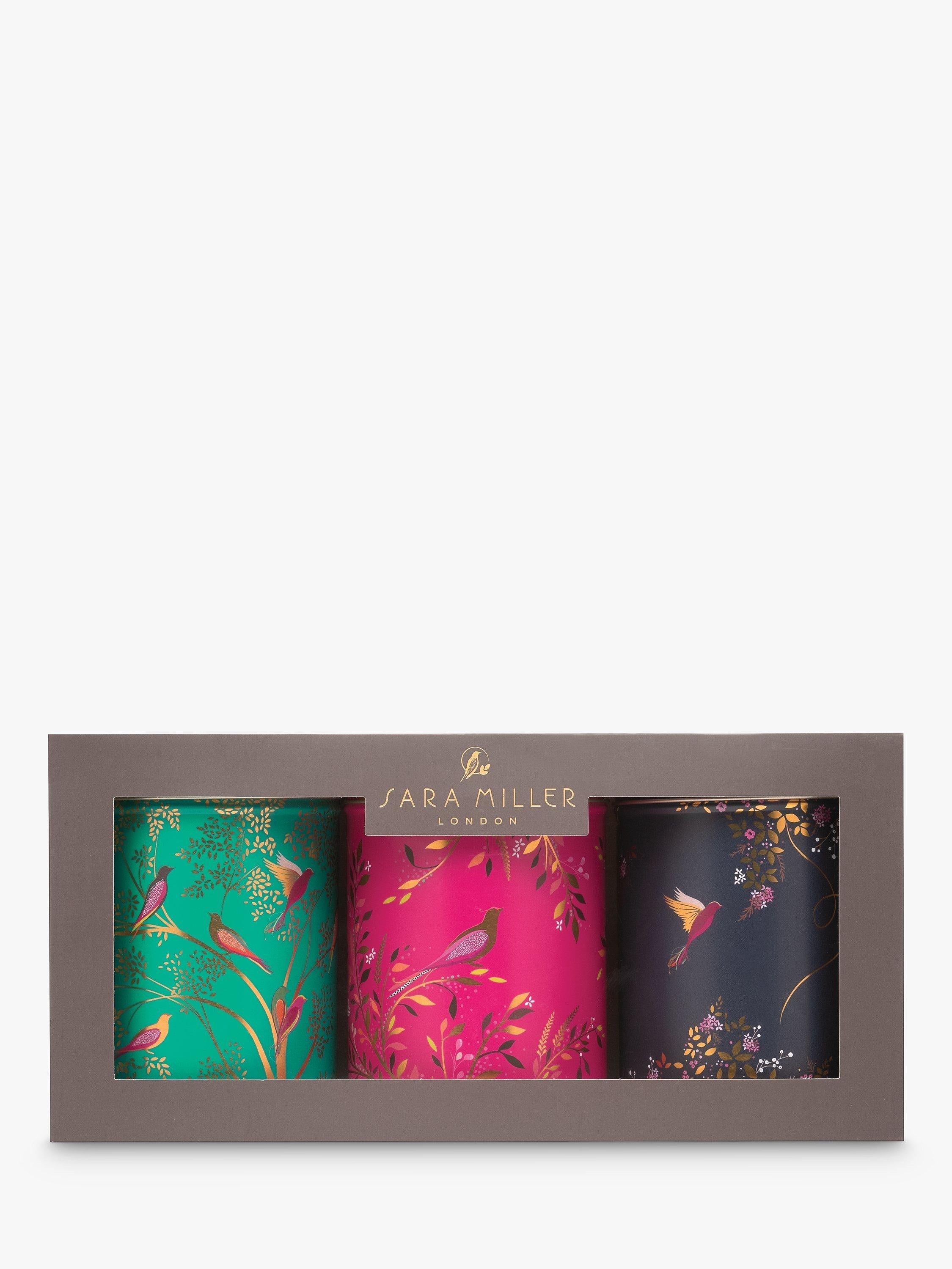 Sara Miller kitchen storage caddies assorted set of 3 (British brand)