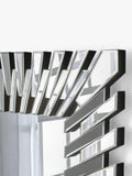 Yearn faceted bevelled glass wall mirror 120x80cm, UK version