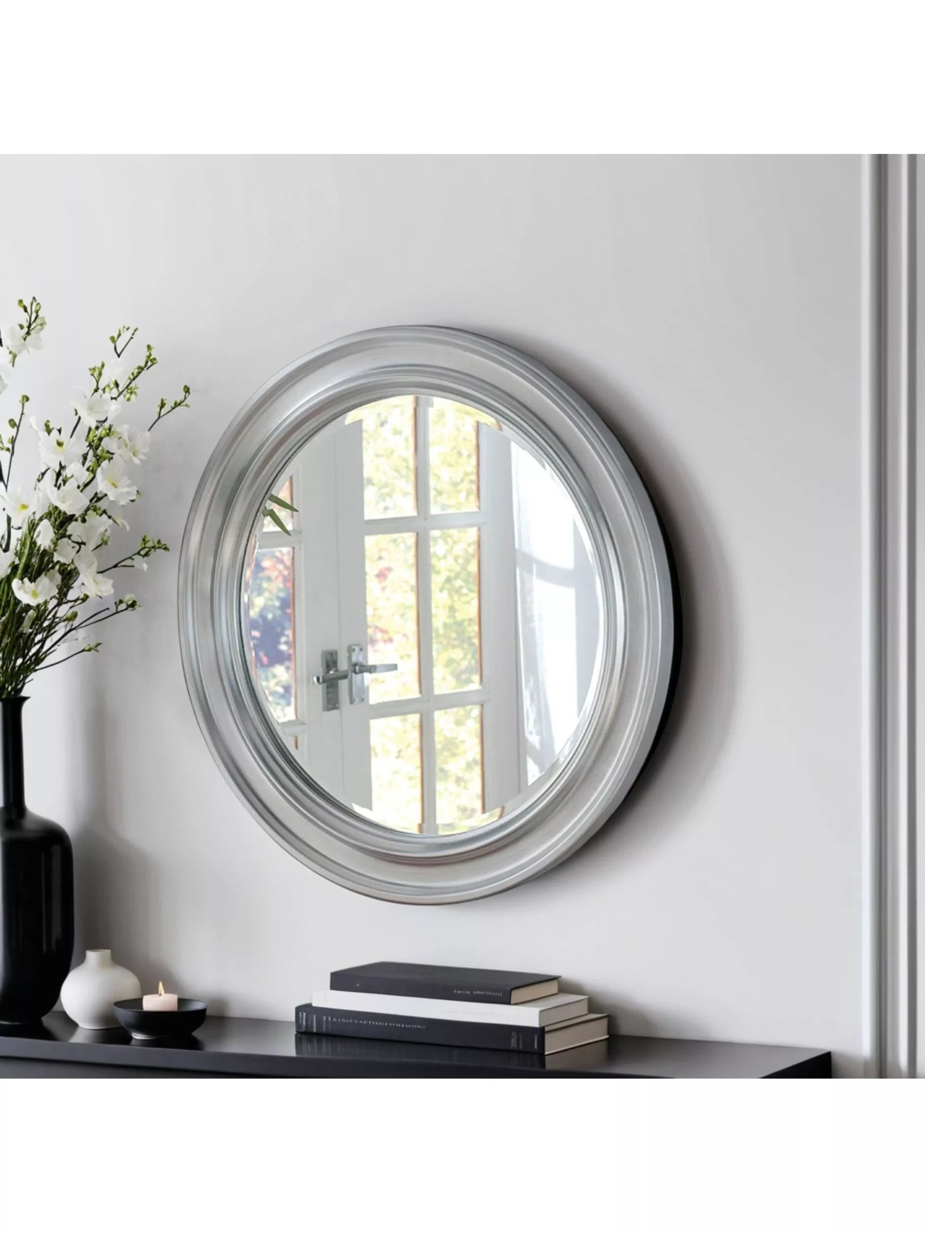 Yearn Denver Round Wall Mirror 64.5cm