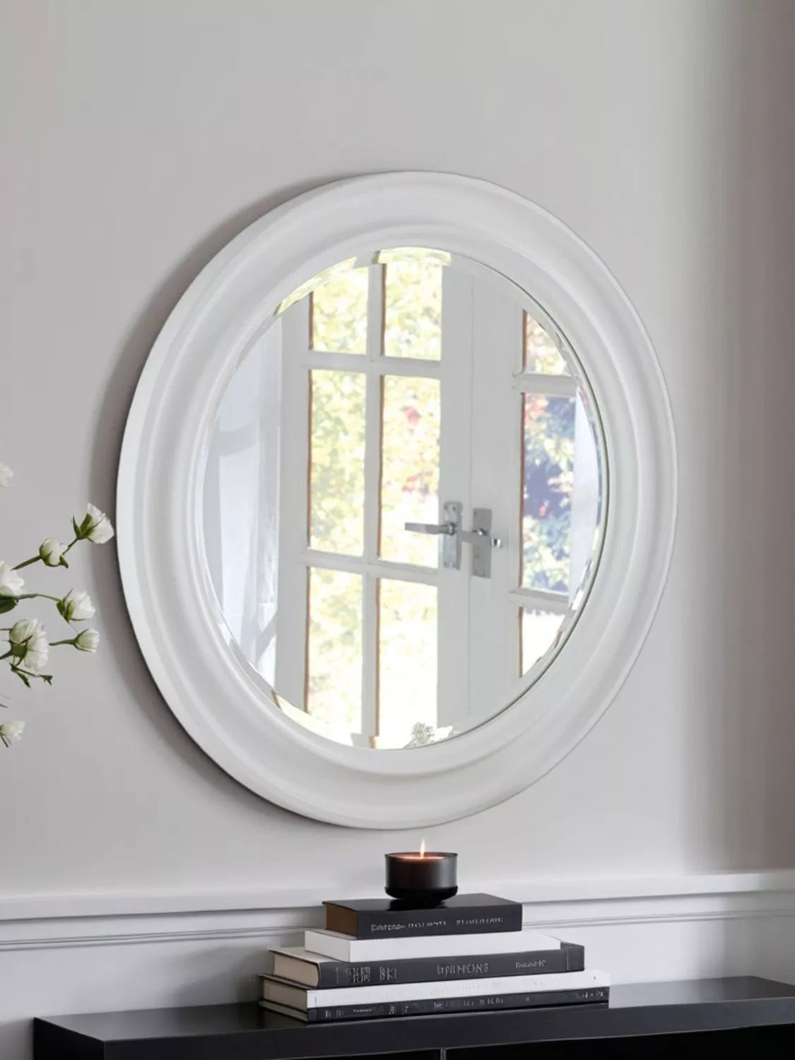 Yearn Denver Round Wall Mirror 64.5cm