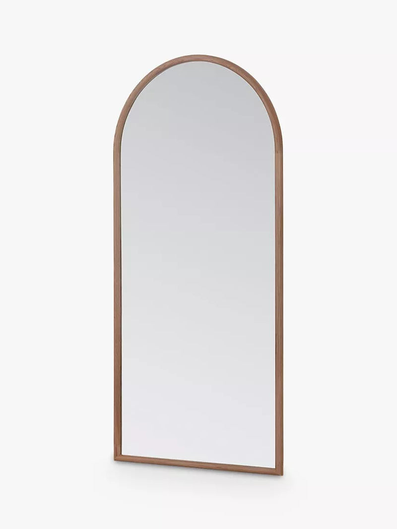 Yearn full-length mirror arched frame natural 180x80cm - British product