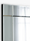 Yearn Oxford bevelled glass rectangular mirror 100x70cm, imported from the UK