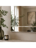 Yearn Oxford bevelled glass rectangular mirror 100x70cm, imported from the UK
