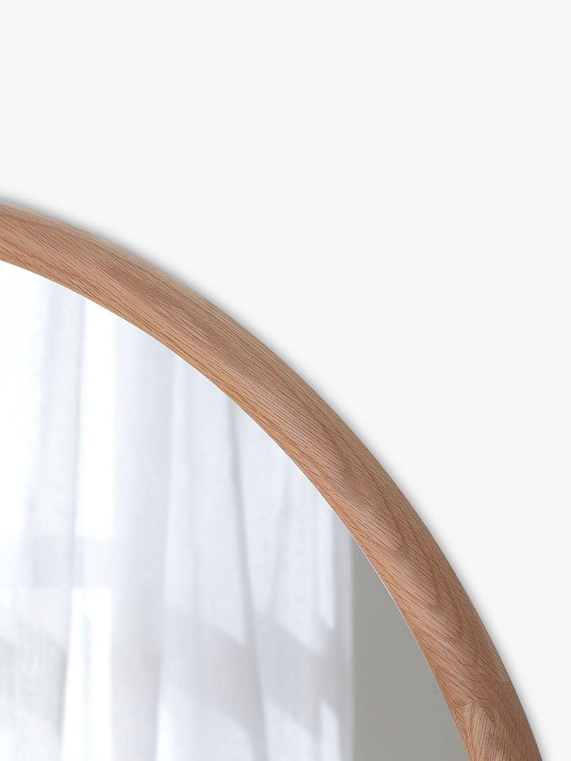 Yearn Sherwood solid oak full-length mirror 180x80cm (British brand)