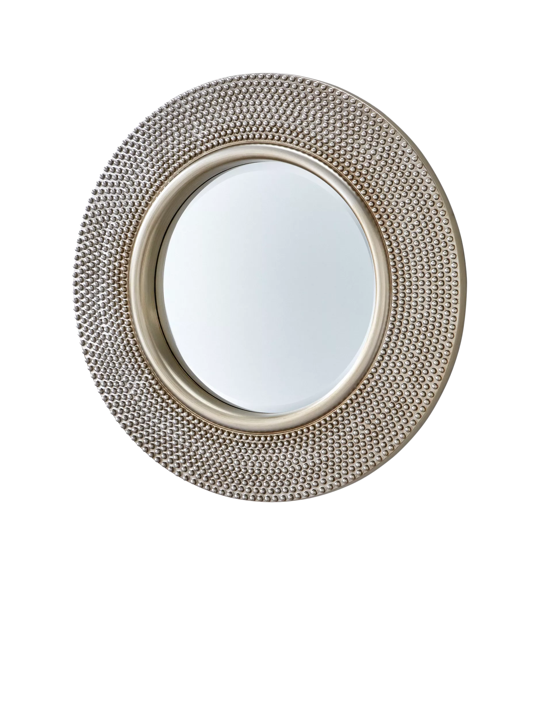 Yearn Studded Round Wall Mirror, 79cm