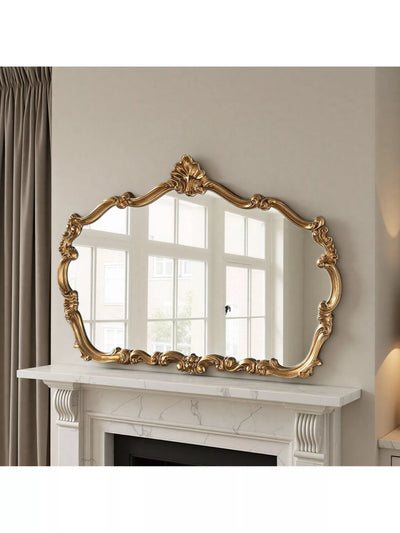 John Lewis Yearn Renaissance Overmantel Wall Mirror, 81 x 122cm- Buy online at McGrocer