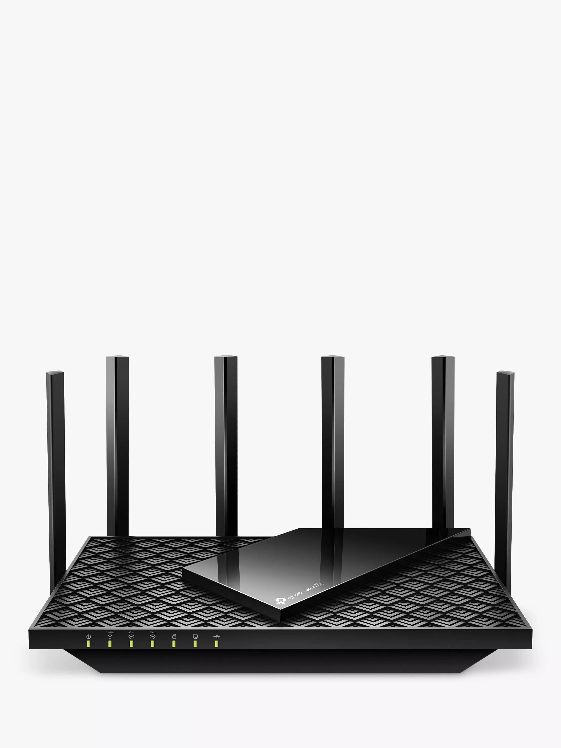 TP-Link Archer AXE75 tri-band Wi-Fi 6E router, imported from the UK