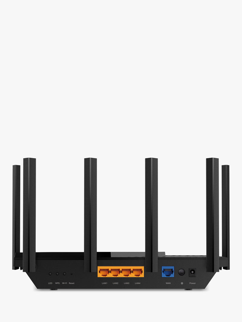 TP-Link Archer AXE75 tri-band Wi-Fi 6E router, imported from the UK