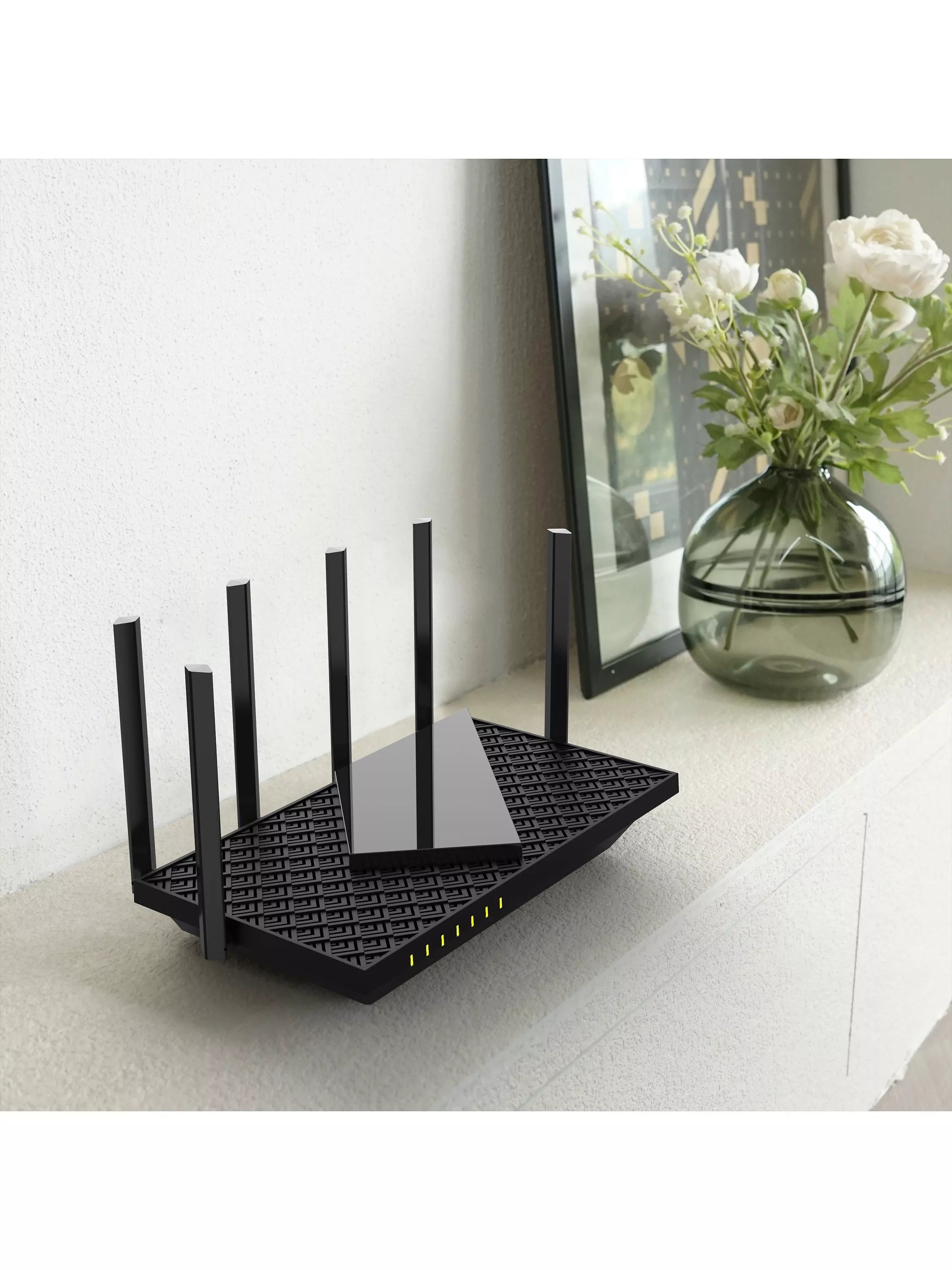 TP-Link Archer AXE75 tri-band Wi-Fi 6E router, imported from the UK