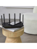 TP-Link Archer AXE75 tri-band Wi-Fi 6E router, imported from the UK