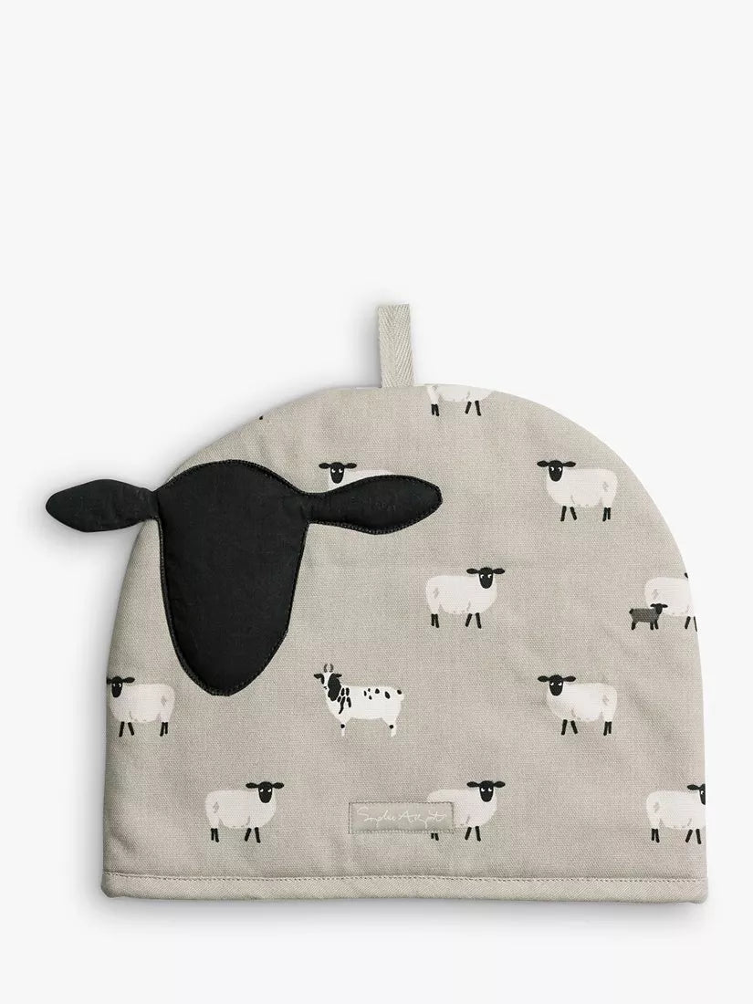 Sophie Allport sheep tea cosy made of cotton, UK version