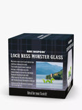 Bar Bespoke Loch Ness Monster clear glass tumbler 400ml - British product