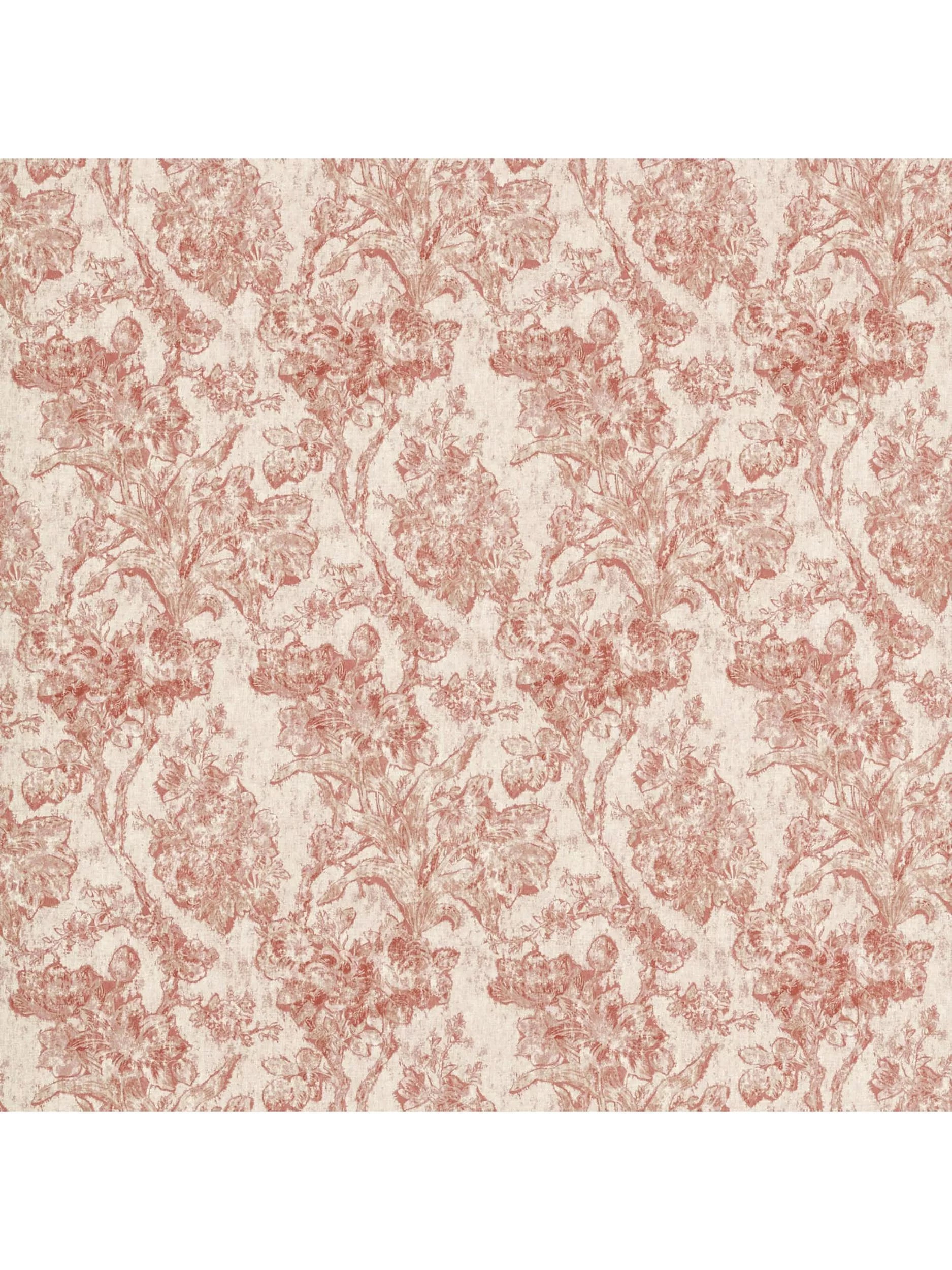 Sanderson Fringed Tulip Toile Furnishing Fabric 143cm