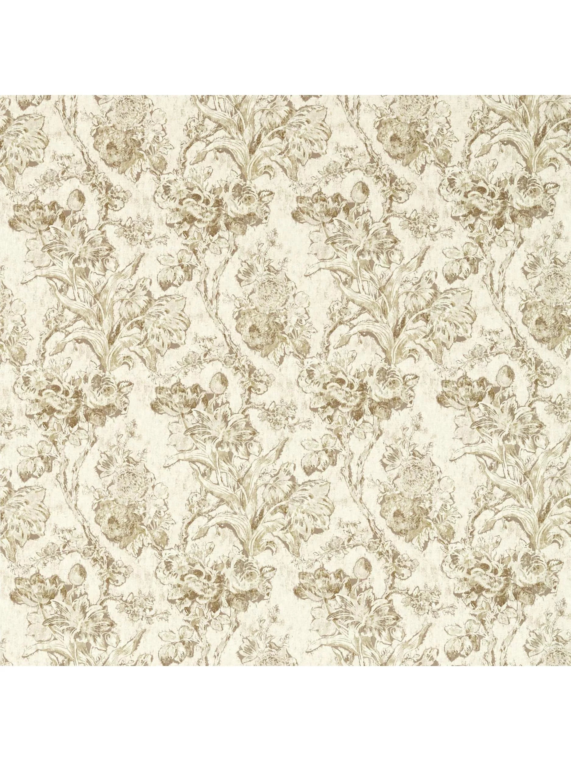 Sanderson Fringed Tulip Toile Furnishing Fabric 143cm