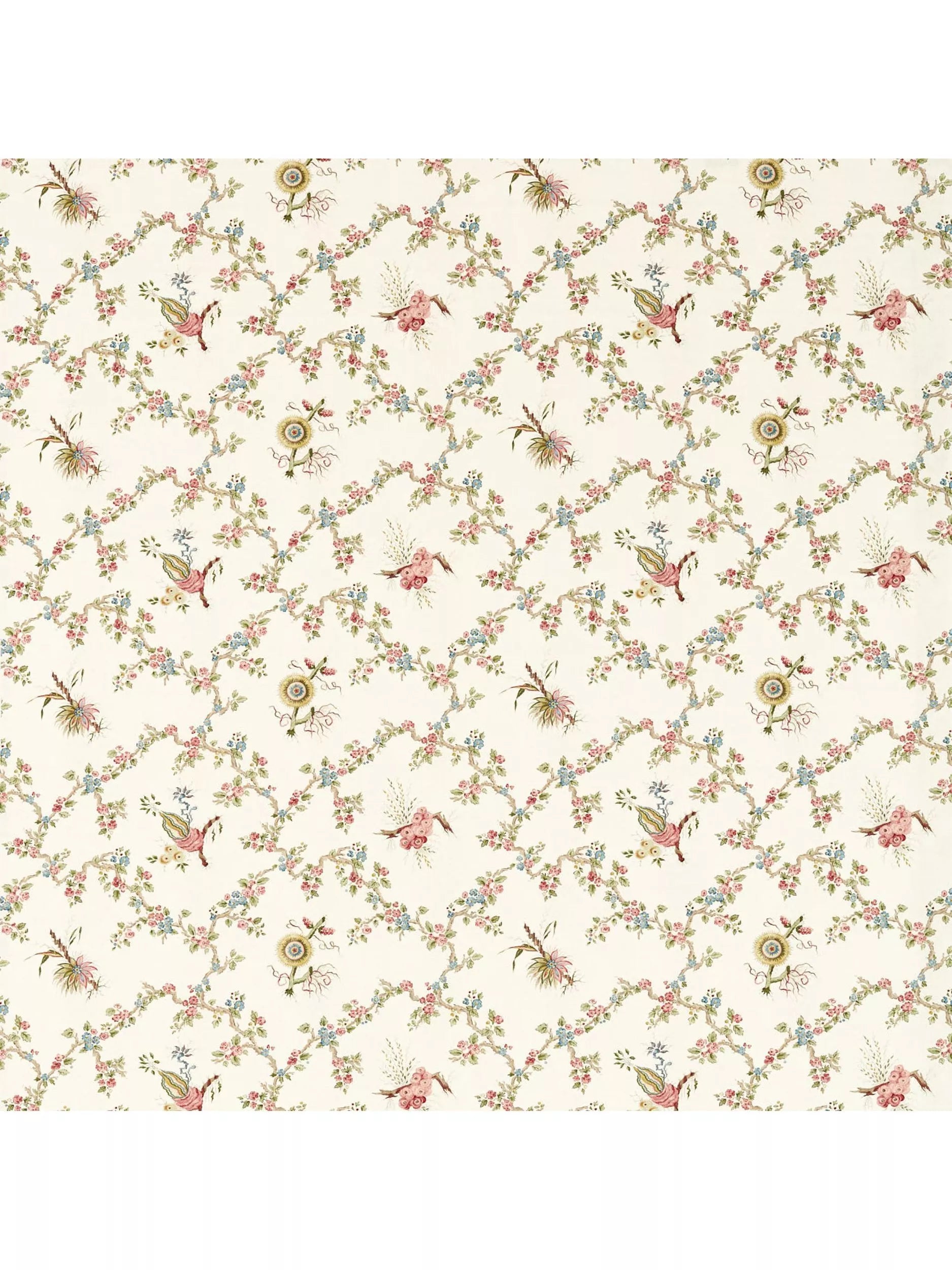 Sanderson x Giles Deacon Trelliage Furnishing Fabric 142cm